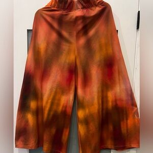 TALLER (@tallerdevestuario) Vibrant Tie-Dye Wide-Leg Pants Size Medium